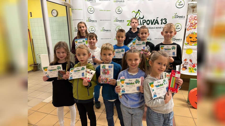 Jesenný zber papiera na Lipke