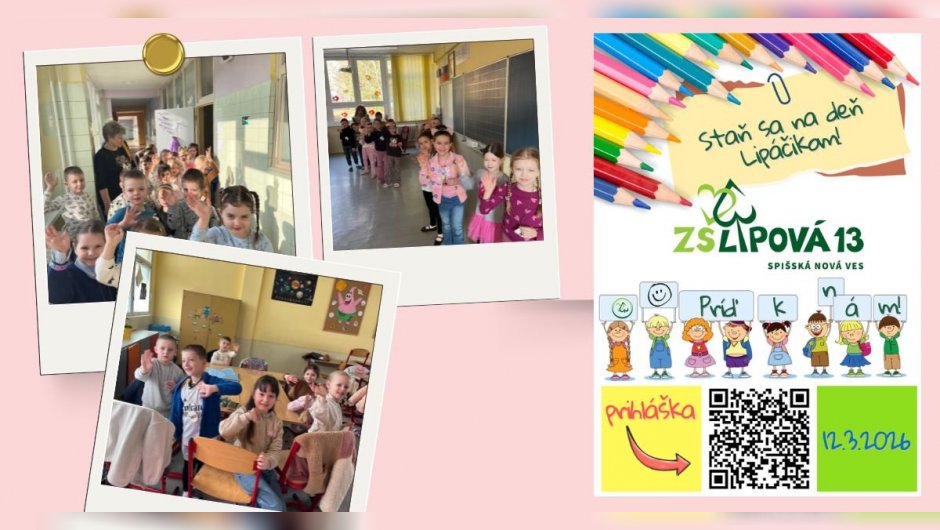 Staň sa na deň Lipáčikom