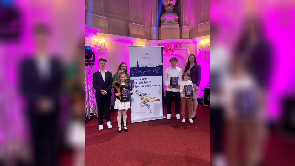 Lipkáči zažiarili na vyhlásení ankety Najúspešnejší športovci mesta za rok 2025