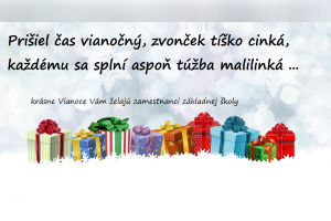 Vianočné prázdniny