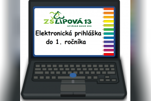 Elektronická prihláška do 1. ročníka
