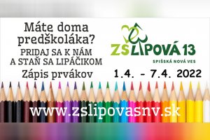 Zápis prváčikov