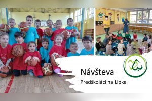 Predškoláci na návšteve na Lipke