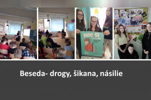 Beseda- drogy, šikana, násilie