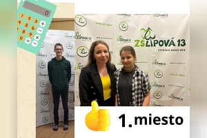 Máme ZLATO v matematickej olympiáde!