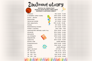 Ponuka krúžkov 2026/2027