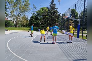 Víťazstvo na kraji v streetbasketbale