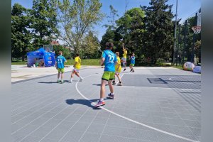 Víťazstvo na kraji v streetbasketbale