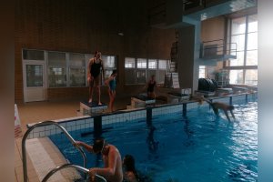 Plavecký výcvik šiestakov