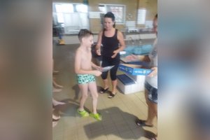 Plavecký výcvik šiestakov