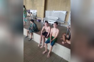 Plavecký výcvik šiestakov