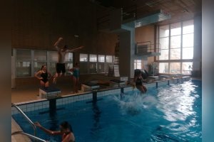 Plavecký výcvik šiestakov