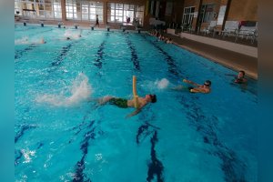 Plavecký výcvik šiestakov