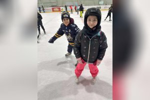 Korčuľovanie tretiakov